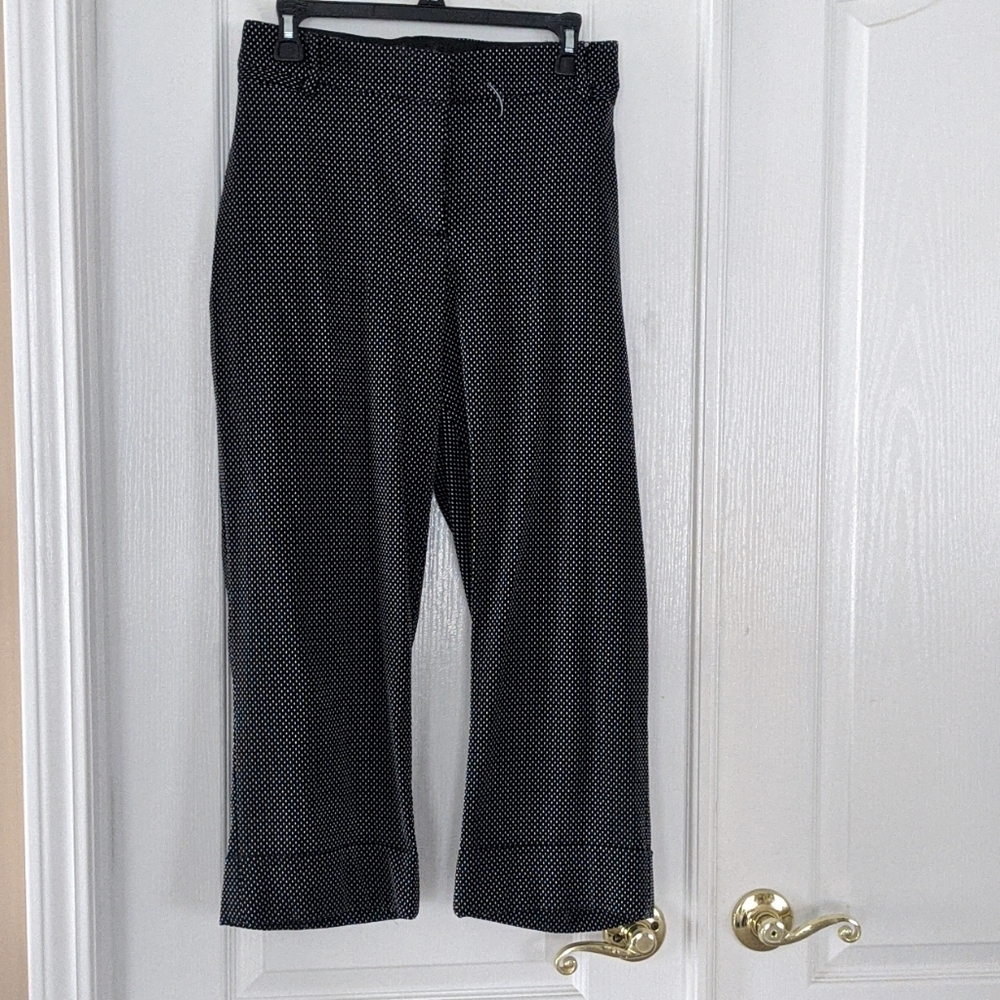 Cropped dress slacks